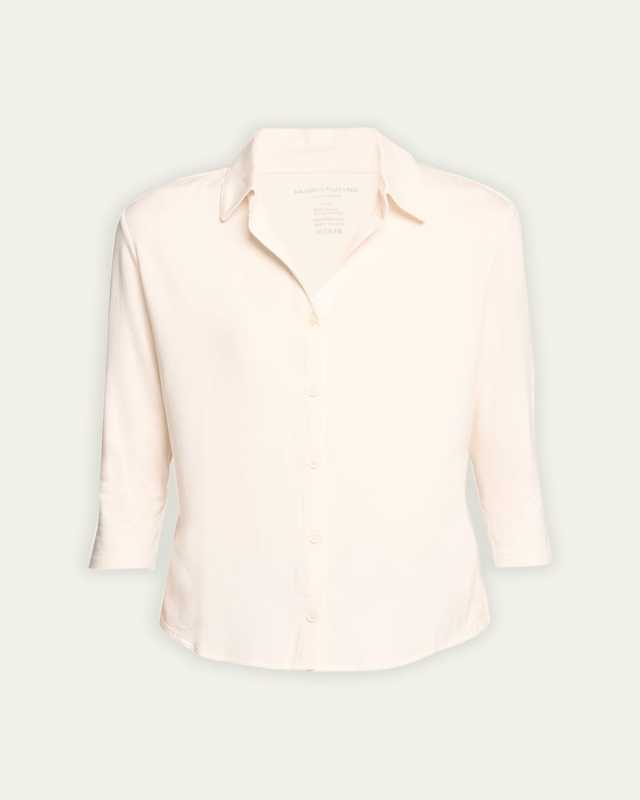 Soft Touch Semi-Relaxed Button-Front Shirt